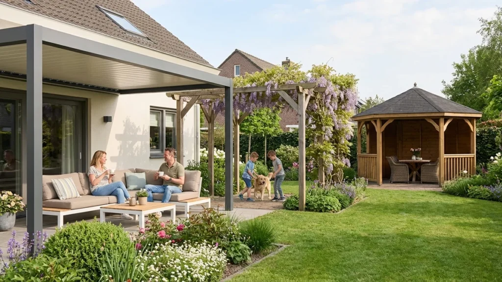 Altana, pergola czy zadaszenie tarasu – które rozwiązanie wybrać do swojego ogrodu? - featured