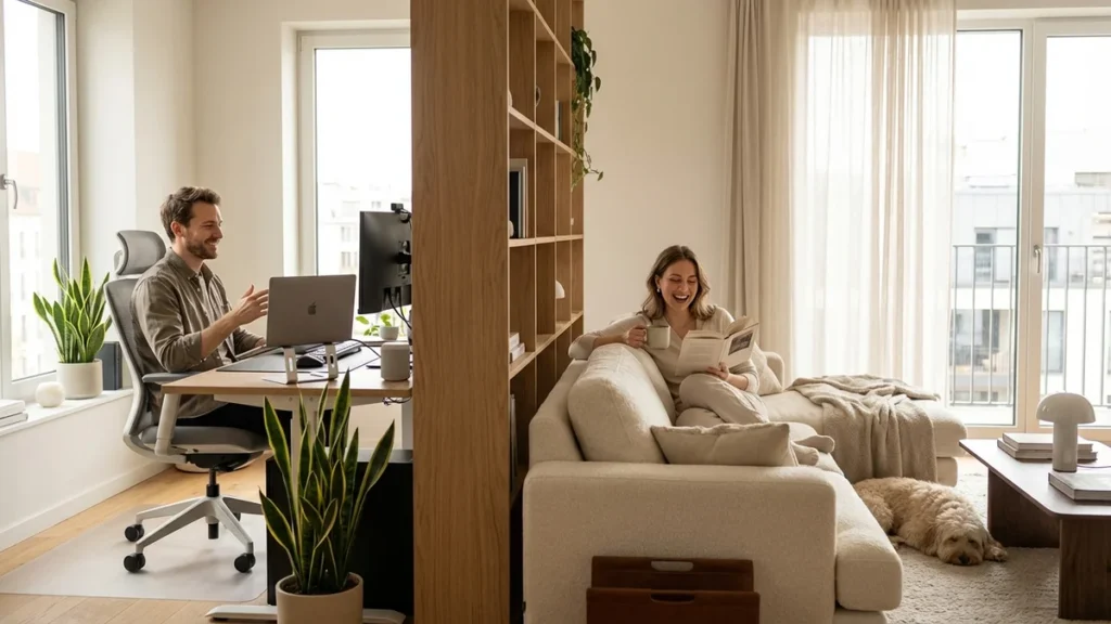 Dom a praca zdalna – jak wyznaczyć granicę między życiem prywatnym a zawodowym - featured