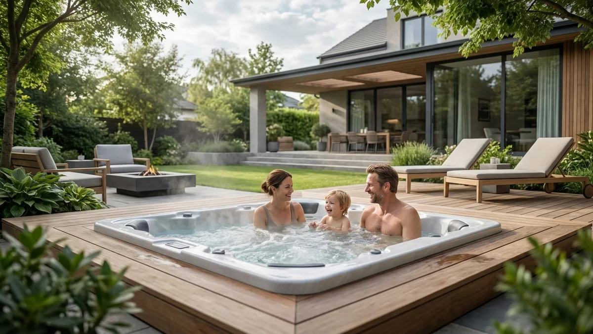 Jacuzzi w ogrodzie – czy to się opłaca? Przewodnik po kosztach, korzyściach i praktycznych rozwiązaniach - featured