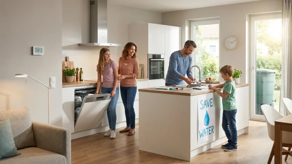 Jak skutecznie zmniejszyć zużycie prądu i wody w rodzinie - praktyczne sposoby na oszczędności - featured