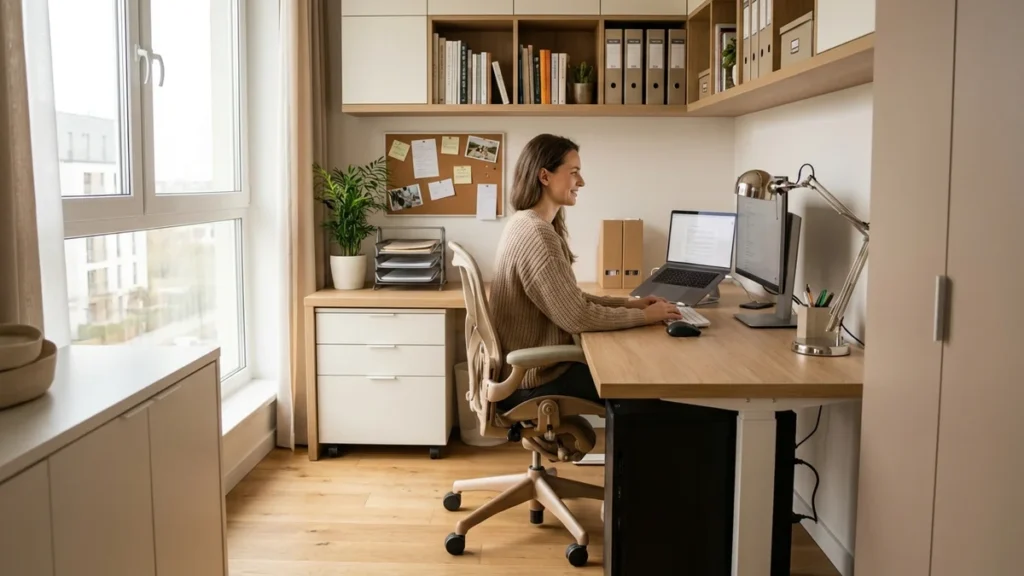 Kącik do nauki w domu – jak stworzyć idealne miejsce do pracy i koncentracji - featured