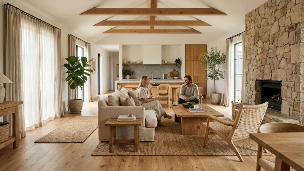 Naturalne materiały we wnętrzach – przewodnik po najlepszych wyborach dla Twojego domu - featured