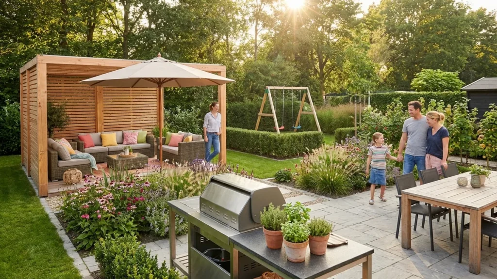 Ogród na działce rekreacyjnej - inspirujące pomysły na aranżację zielonej przestrzeni - featured