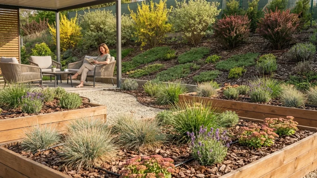 Ogród niewymagający ciągłej pielęgnacji - praktyczny przewodnik dla zapracowanych - featured