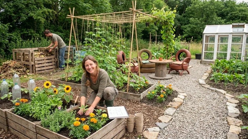 Ogród tanim kosztem – 7 sprawdzonych sposobów na piękną przestrzeń bez wydawania fortuny - featured