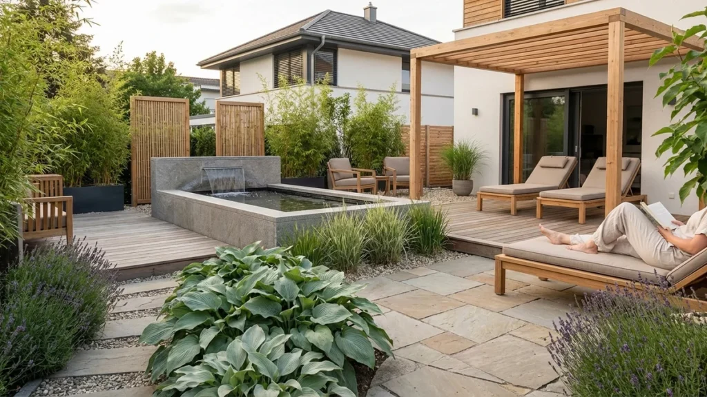 Ogród w stylu spa – jak stworzyć prywatną strefę wellness w domu - featured