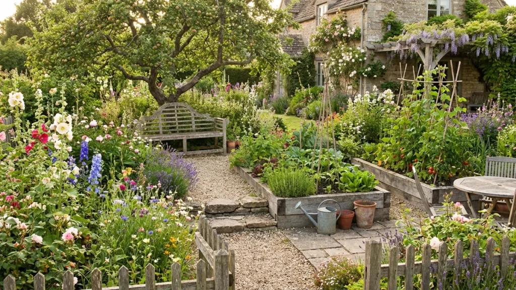 Ogród wiejski – sielski klimat krok po kroku. Jak stworzyć naturalny raj w swoim ogrodzie - featured