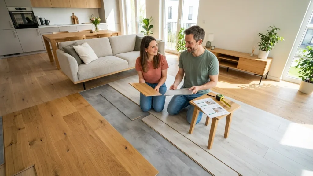 Panele podłogowe – kompleksowy przewodnik po rodzajach i praktyczne wskazówki wyboru - featured