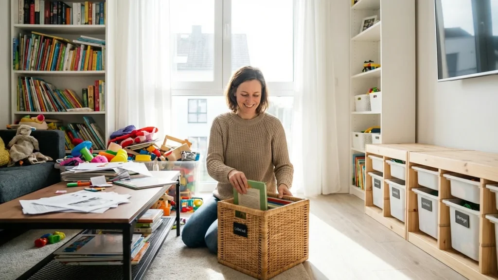 Radzenie sobie z chaosem w domu - sprawdzone sposoby na przywrócenie porządku i harmonii - featured