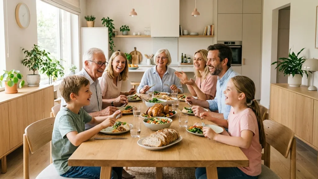 Rodzinne posiłki – jak planować i celebrować wspólne chwile przy stole - featured