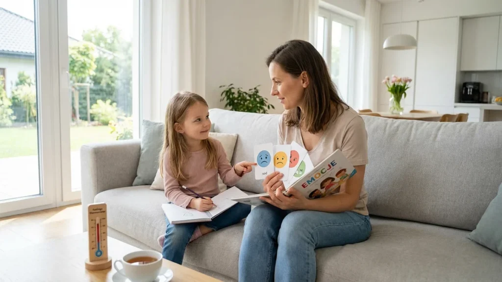 Rozmowy z dziećmi o emocjach - jak budować więź i wspierać rozwój emocjonalny - featured