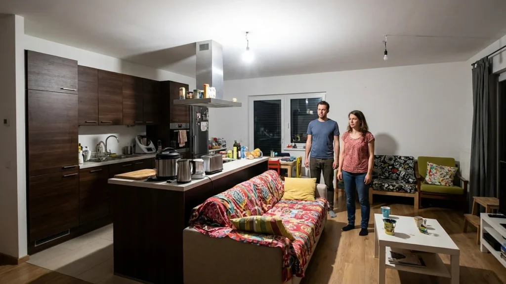 Salon z aneksem kuchennym – najczęstsze błędy przy urządzaniu i jak ich uniknąć - featured