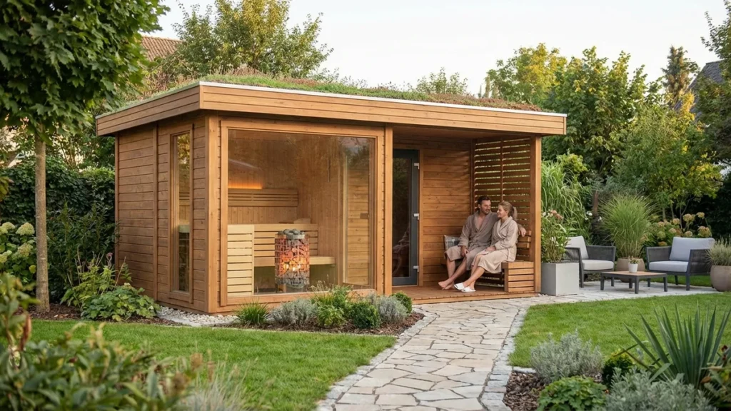 Sauna w ogrodzie – kompletny przewodnik po rodzajach, cenach i wymaganiach prawnych - featured