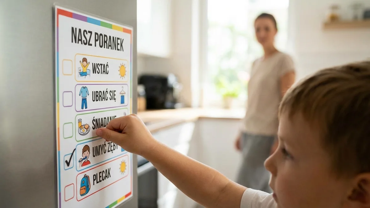 Sprawna organizacja poranków w rodzinie - jak zacząć dzień bez stresu i chaosu