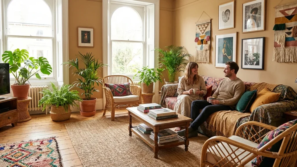 Styl boho we wnętrzach – gdzie kończy się klimat, a zaczyna chaos? - featured